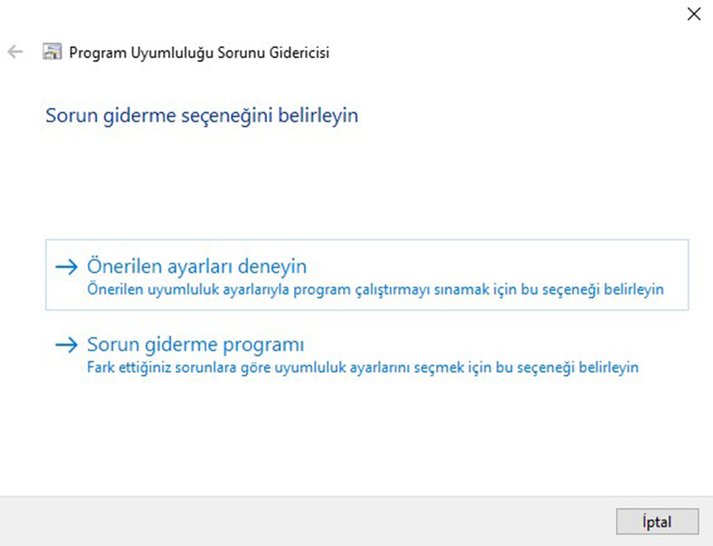 Windows 10'da Eski Programlar Nasıl Çalıştırılır?