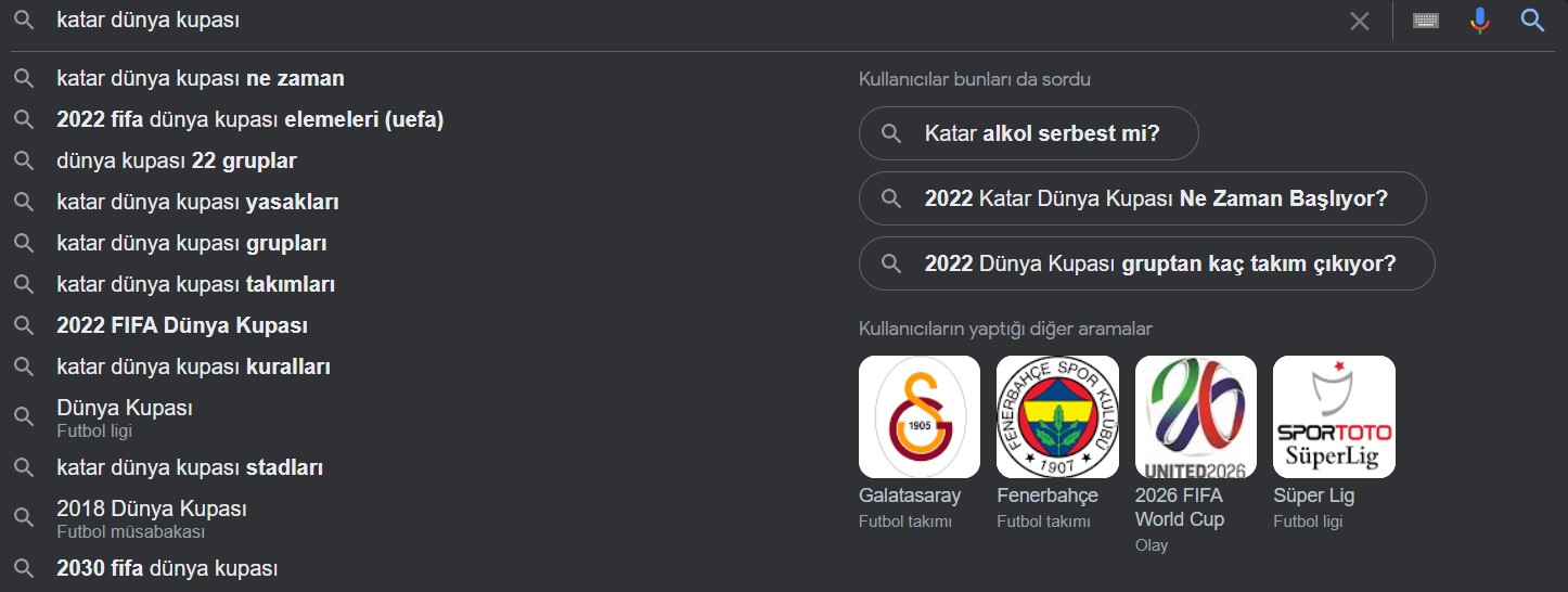 katar dünya kupası