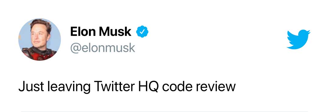 elon musk code review