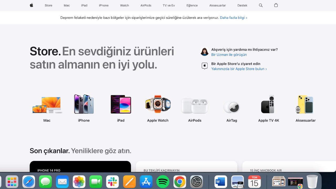 apple resmi sitesi