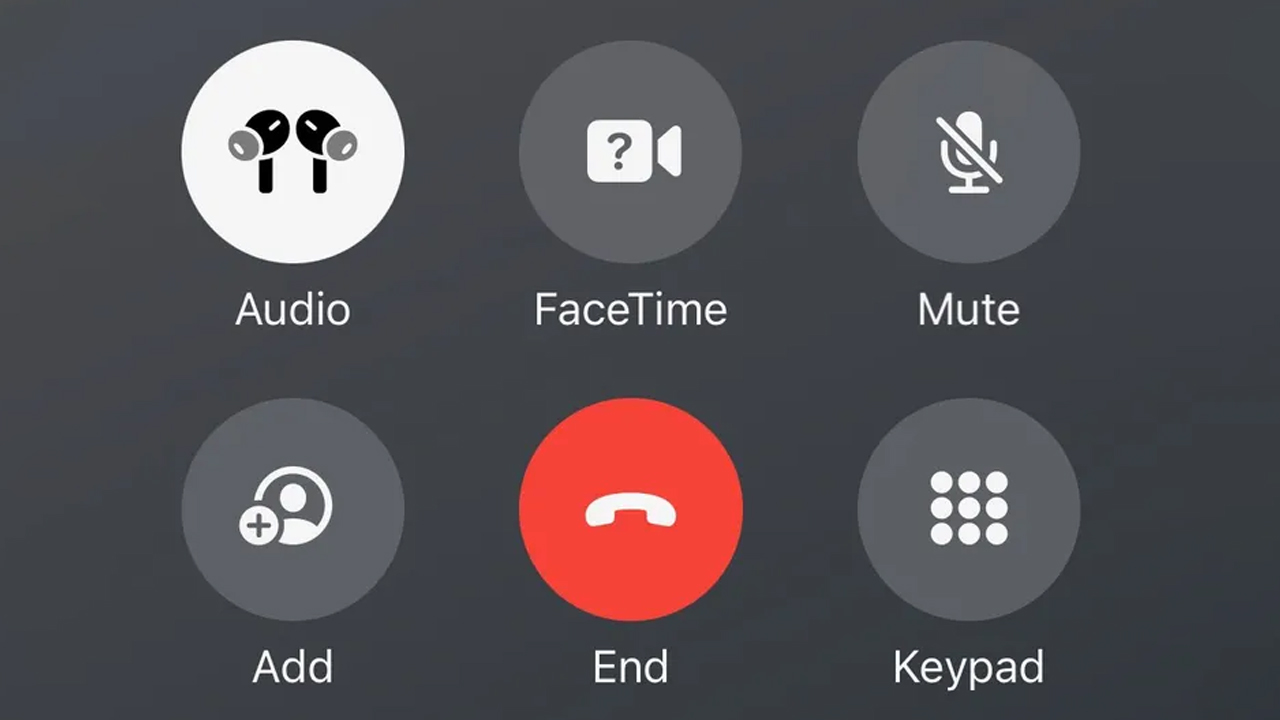 iOS 17 çağrı sonlandırma butonu