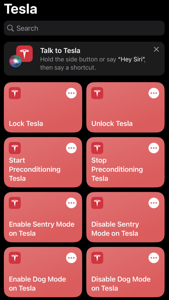 Tesla iOS uygulaması güncellendi