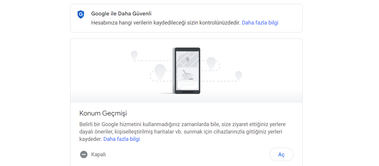 Google kullanıcı konumlarını takip etmiş