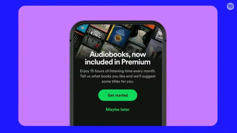 Spotify sesli kitap