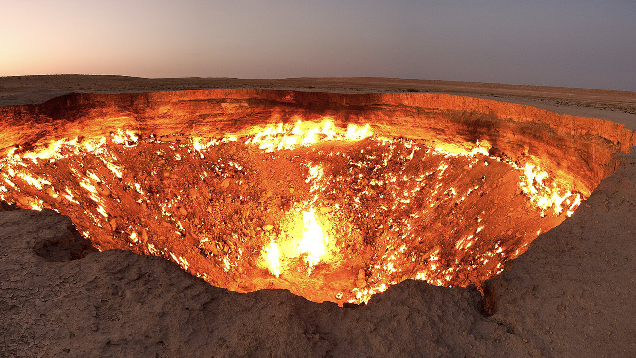 Türkmenistan krater