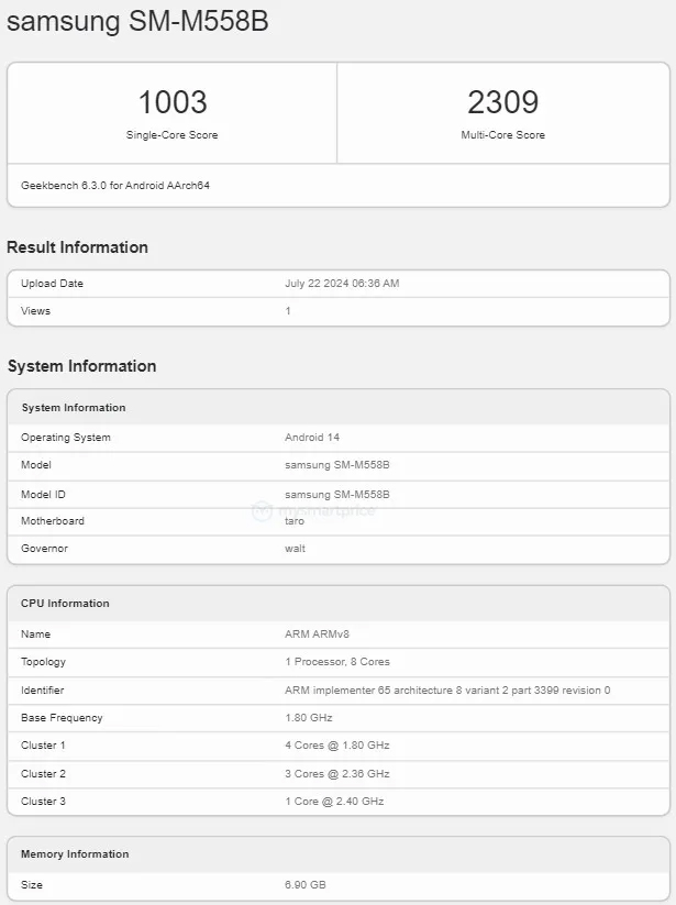 Samsung Galaxy M55s