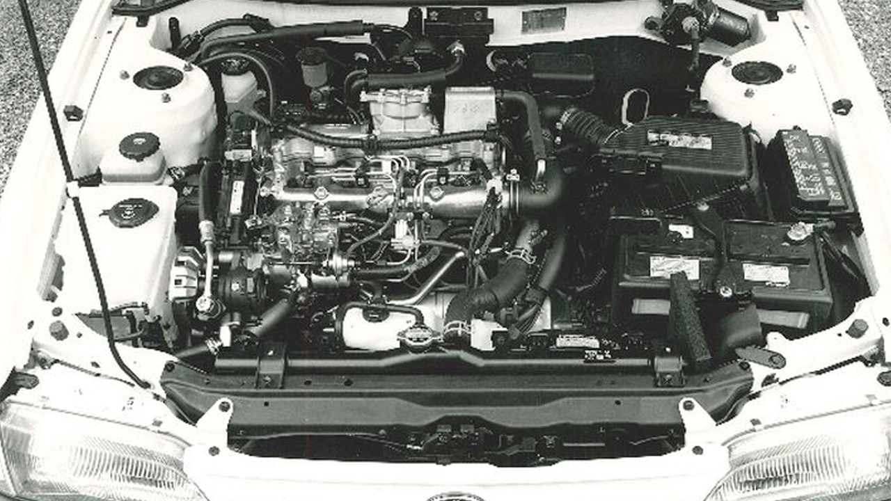 E100 Toyota Corolla motor