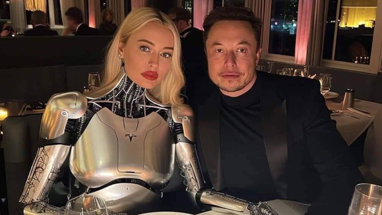 elon musk robot sevgilisi