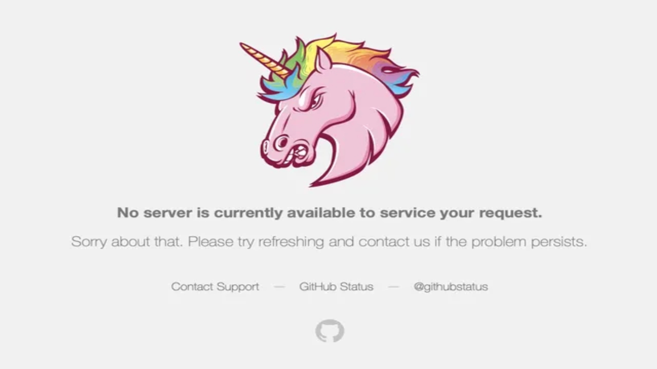 github hata mesajı ekran görüntüsü