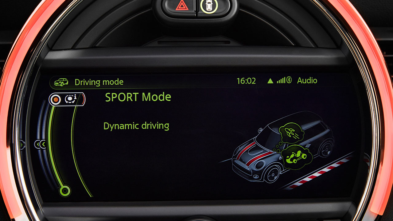 araba gösterge sport mode