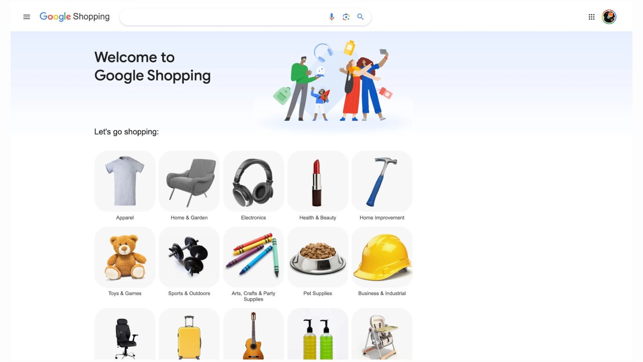 google shopping yeni tasarımı