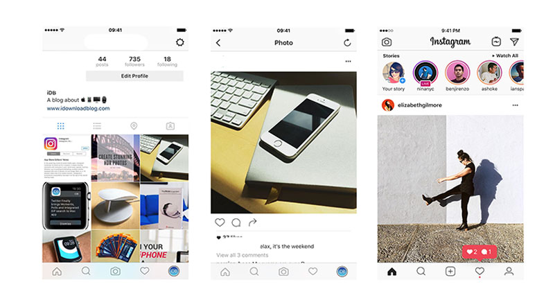 instagram timeline