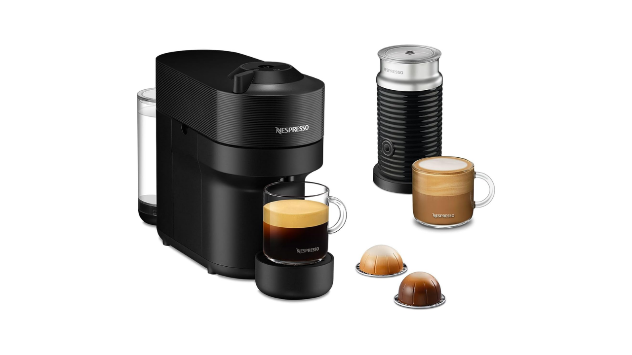 Nespresso Vertuo Pop Süt Köpürtücülü Kahve Makinesi