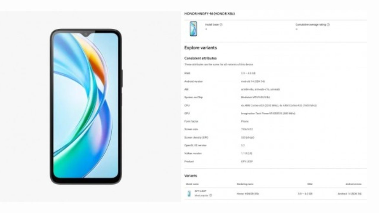 honor yeni modeli google play console ekranı