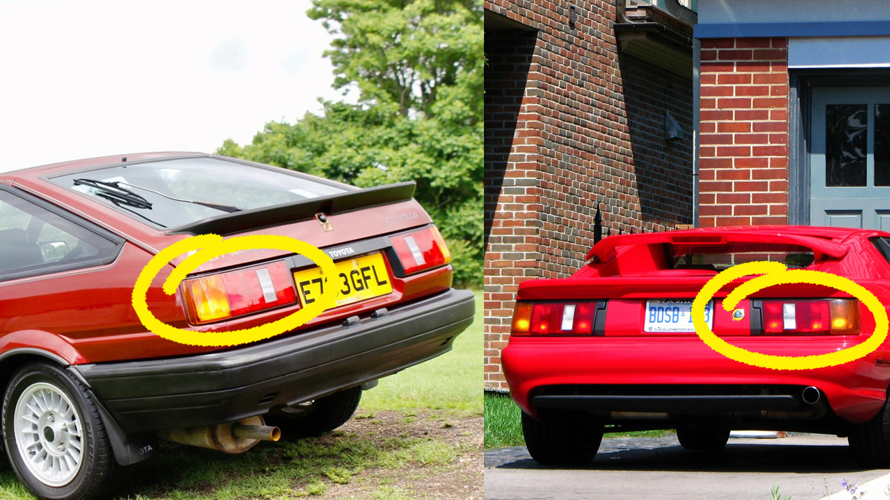 Toyota Corolla Coupe/Lotus Esprit