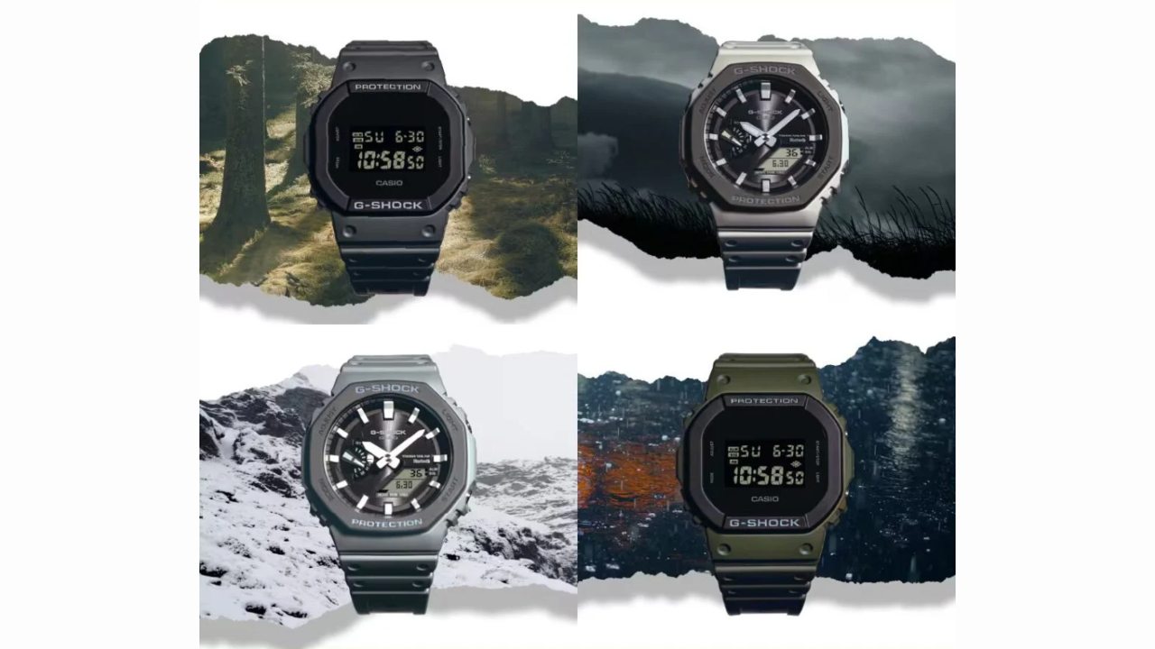 g-shock urban utility serisi tanıtımı