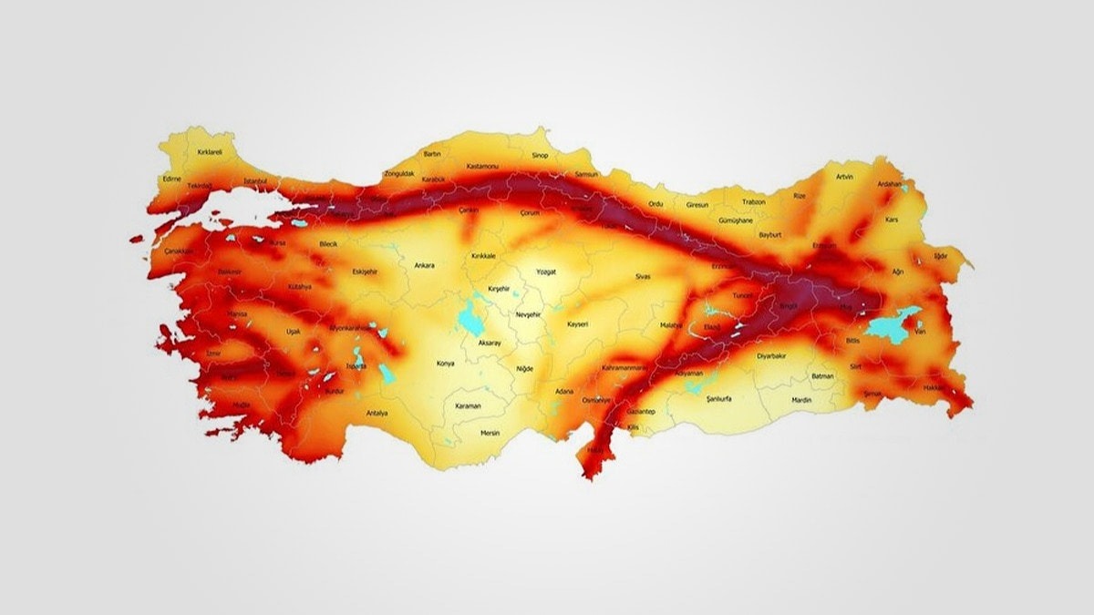 deprem haritası