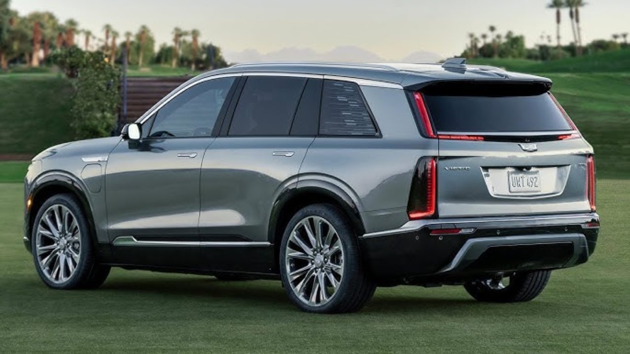 cadillac vistiq elektrikli suv modeli