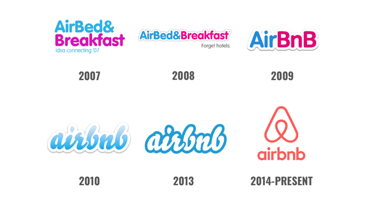 airbnb logo değişimi