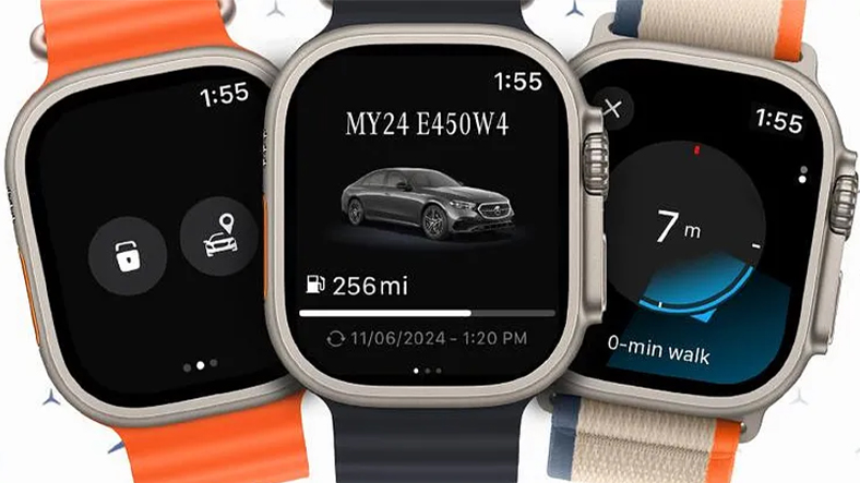 Mercedes-Benz Apple Watch uygulaması