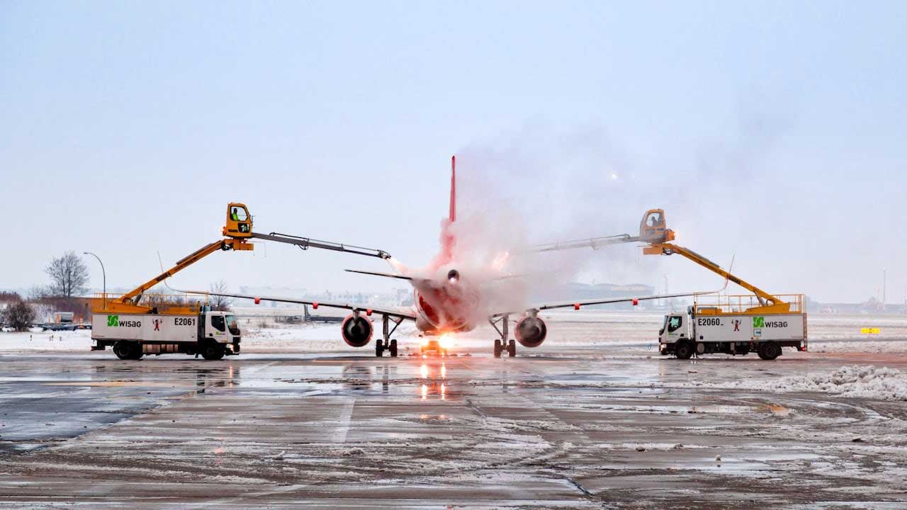 de icing uçak