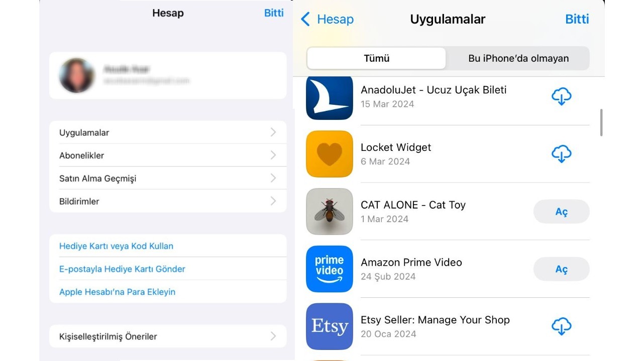 app store arşiv silme