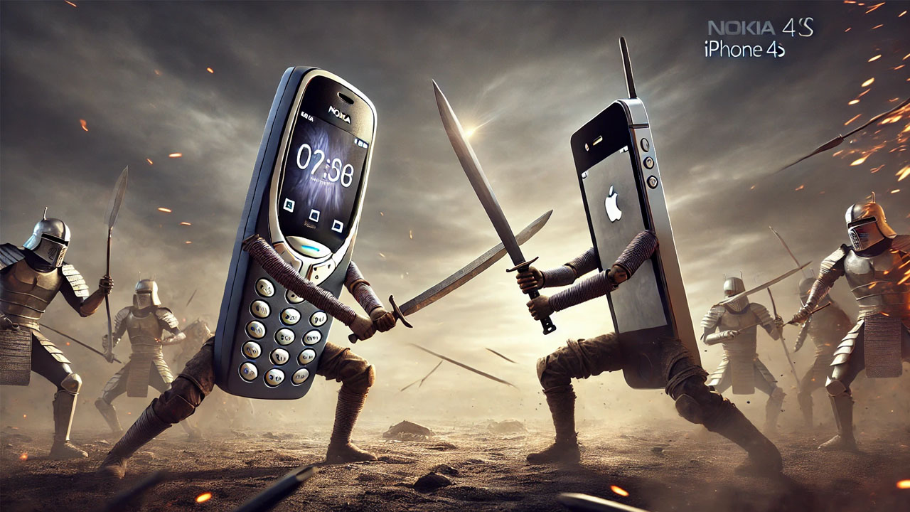 iphone ve nokia