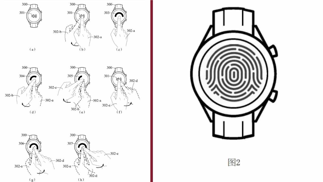 huawei akıllı saat patent