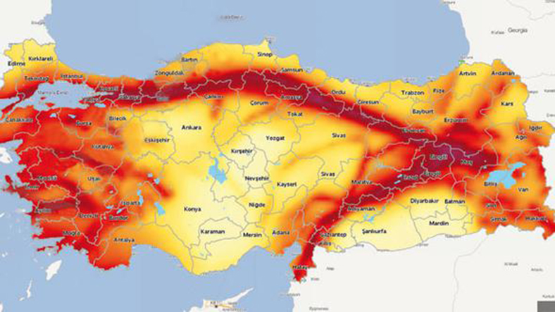 Türkiye'nin Deprem Haritası Güncellendi!