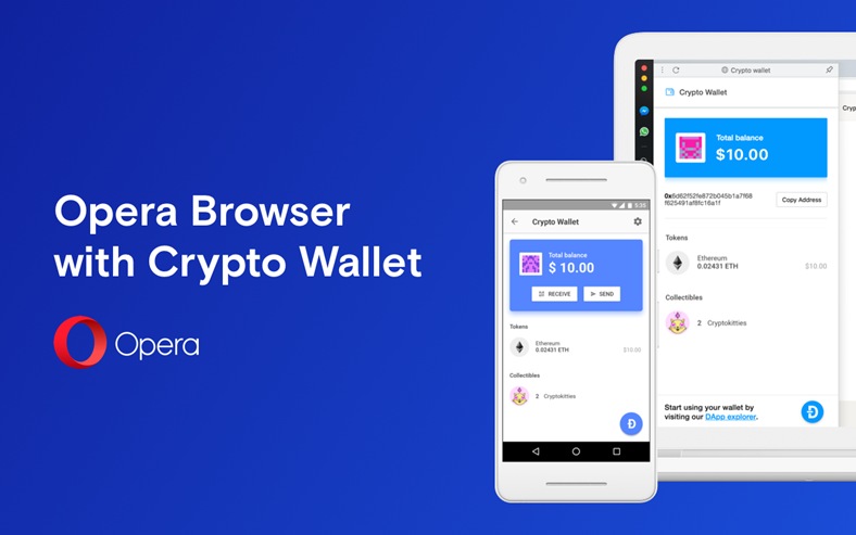 Opera, Android Cüzdan ile Ethereum Satın Alımını Sağlıyor