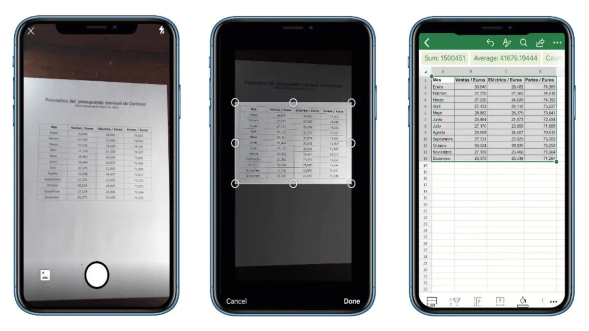 Microsoft, Excel'in iOS Sürümüne Yeni Özellik Getirdi