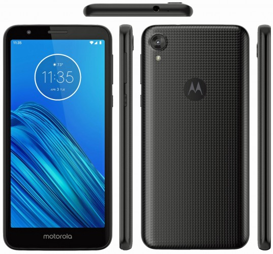 Motorola Moto E6'nın Arka Yüzeyi Dokulu Bir Yapıda Olacak