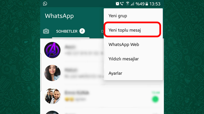 Az Bilinen WhatsApp Özellikleri - 2019