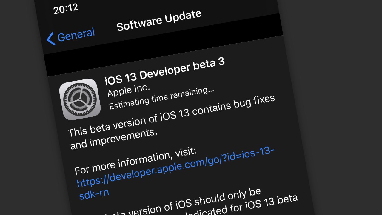 Apple, iOS 13'ün Son Beta Sürümünü Yayınladı