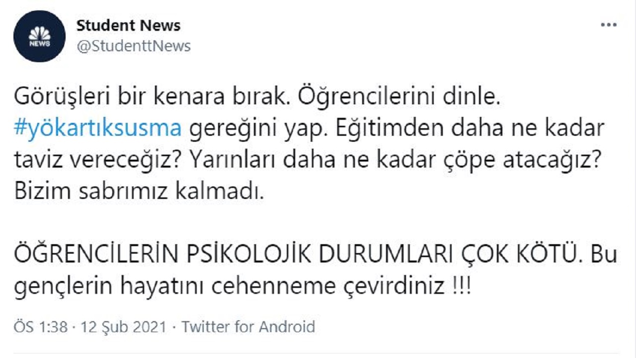 #yökartıksusma Twitter