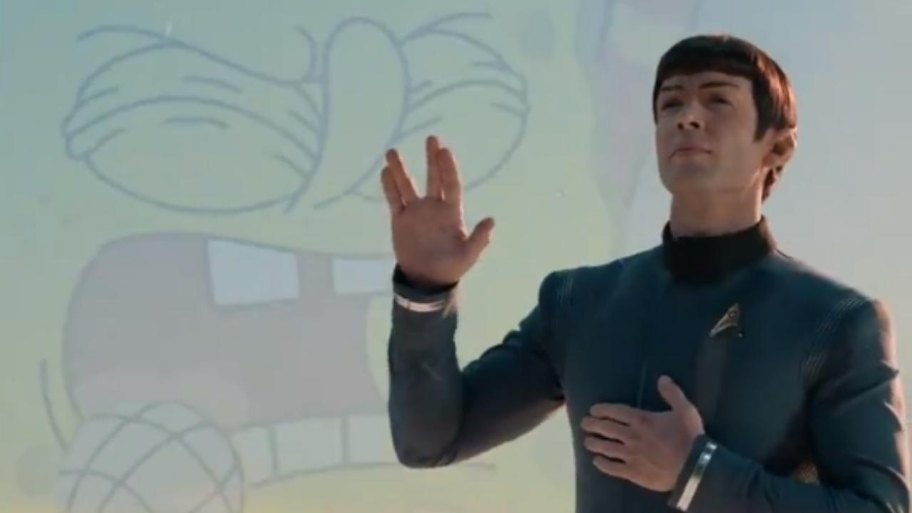 Paramount’tan "Sünger Bob" ve "Mr. Spock"lı İlginç Super Bowl Reklamı