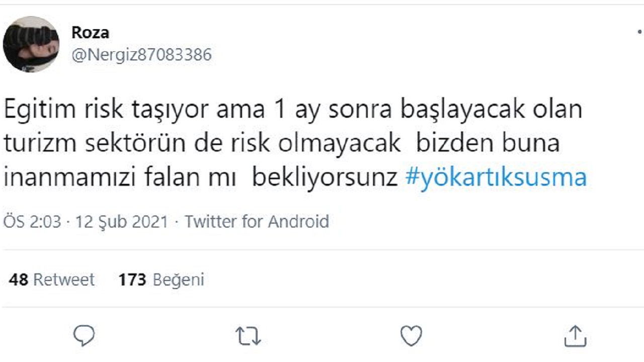 #yökartıksusma Twitter