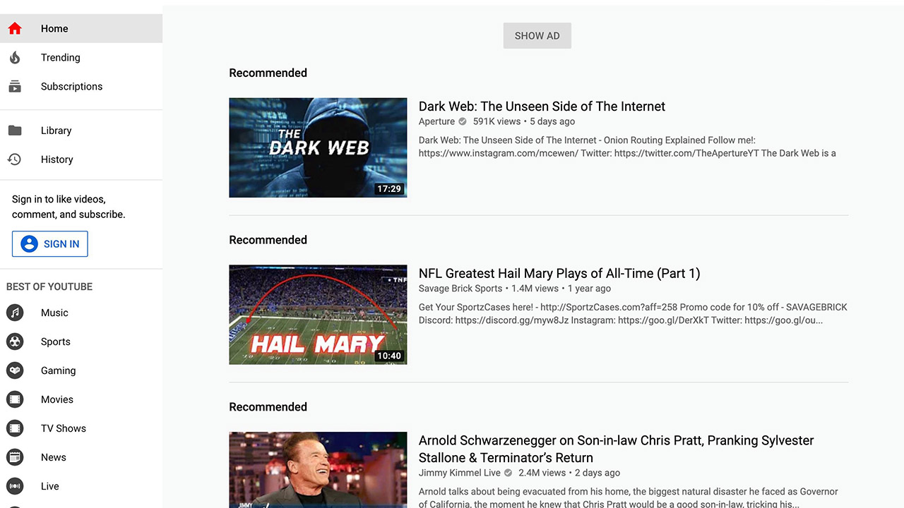 Youtube, Kullanıcıların Ana Sayfa Görünümünü Değiştirdi - Webtekno