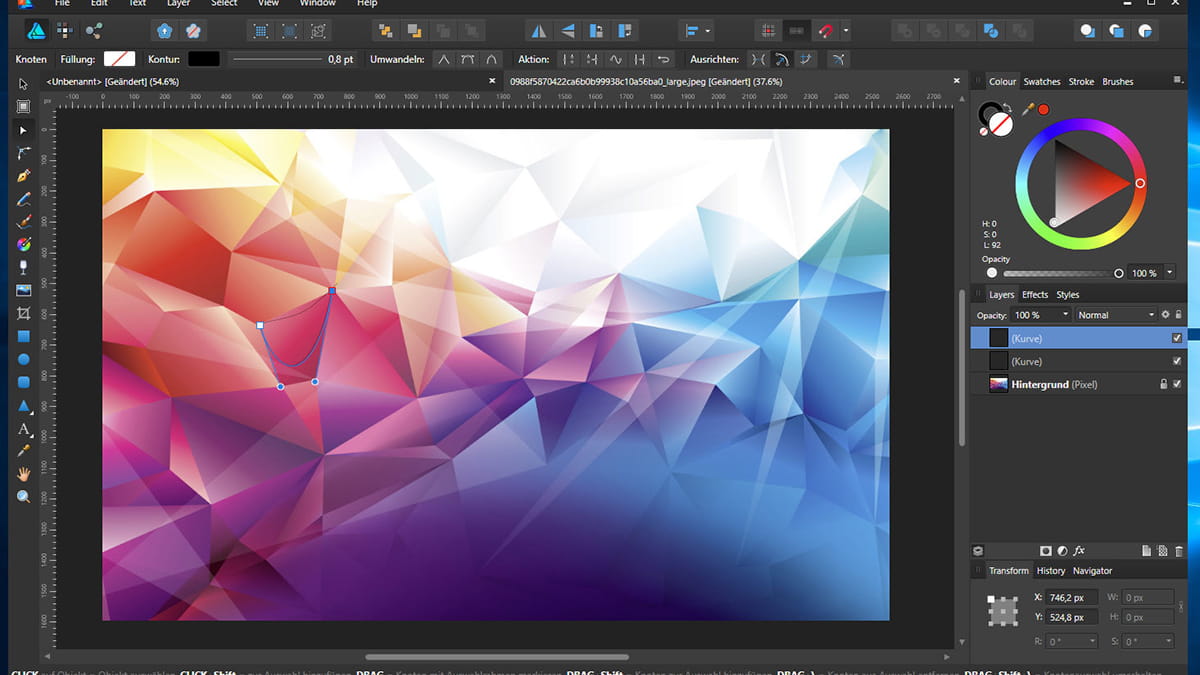 affinity designer corel draw