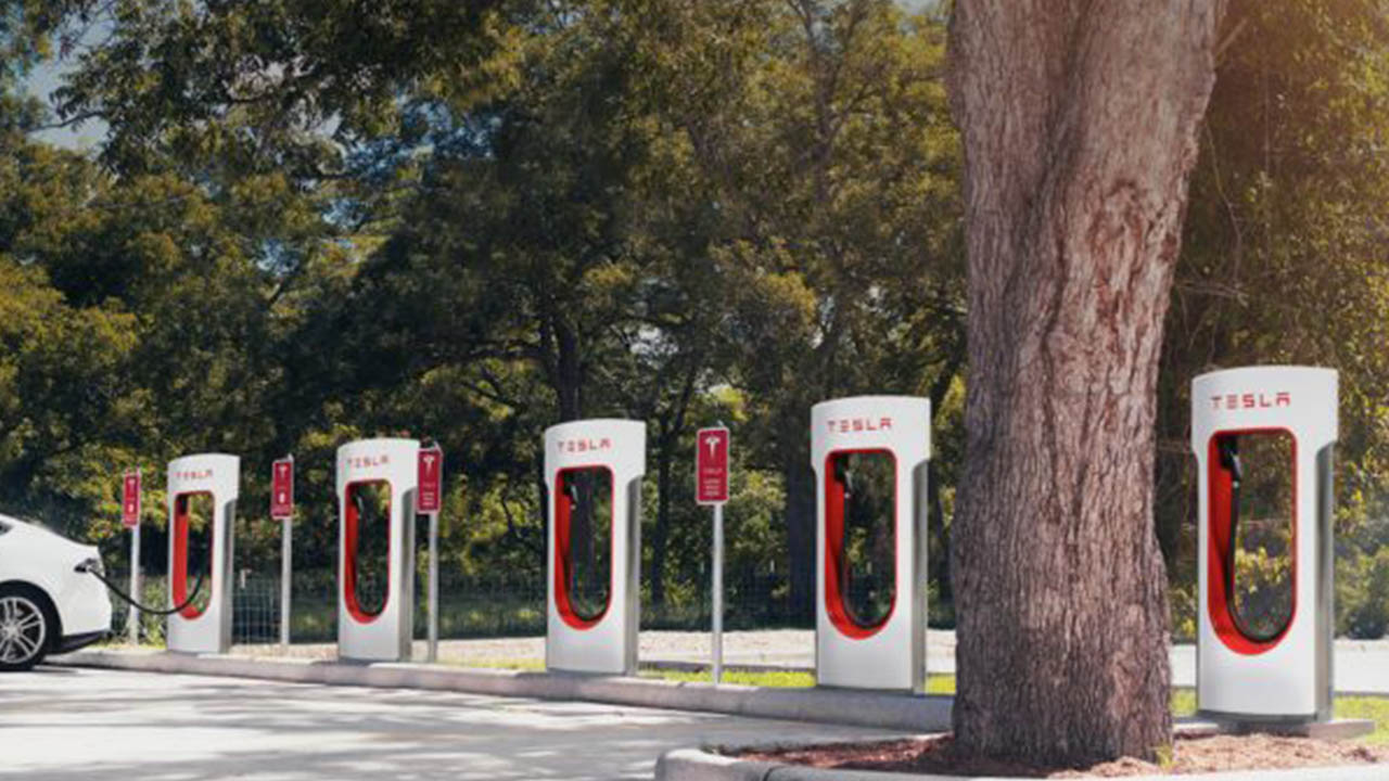 tesla supercharger