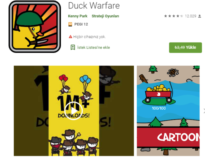 duck warfare