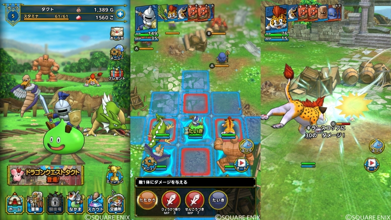 Square Enix, Yeni Oyunu Dragon Quest Tact’i Android ve iOS İçin Duyurdu