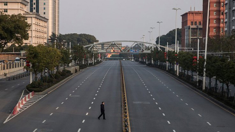 Karantina Altındaki Hayalet Şehir Wuhan’da Drone ile Çekilen Görüntüler (Video)