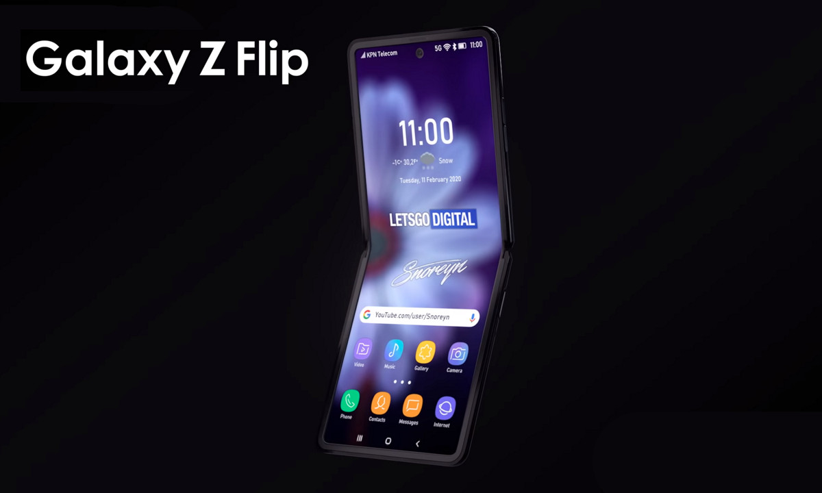 telus galaxy z flip