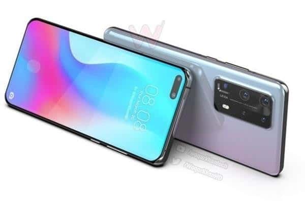 Huawei P40 Pro’nun 5’li  Arka Kamerasını Gösteren Konsept Tasarım