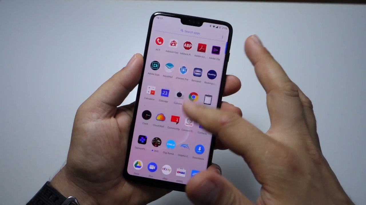 oneplus hareketli kısayol