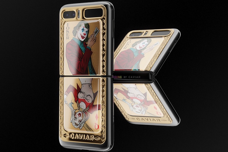 Samsung Galaxy Z Flip’in Altın Kaplama Joker ve Harley Quinn Versiyonu Duyuruldu (Şakasız)