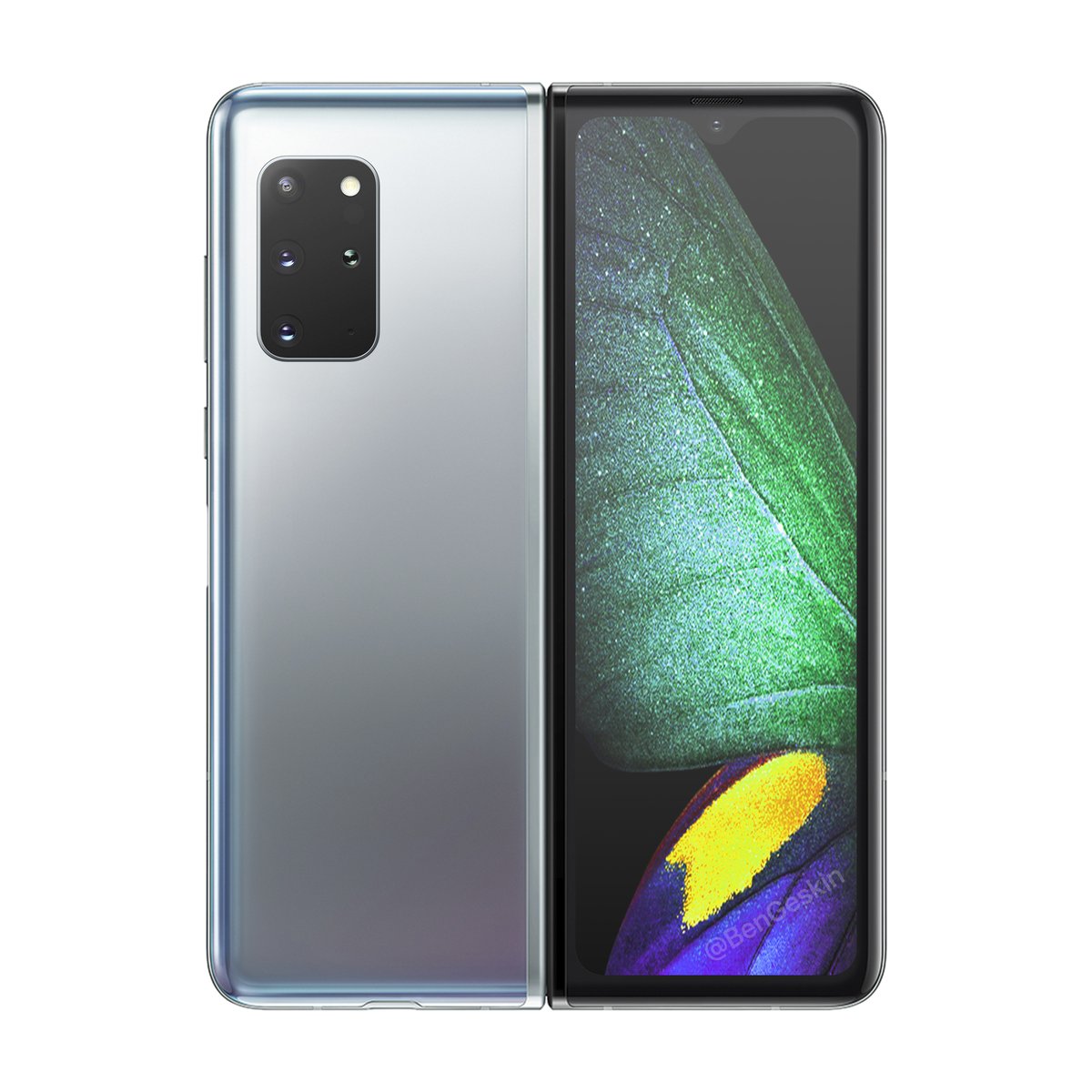 samsung galaxy fold 2 dimensions