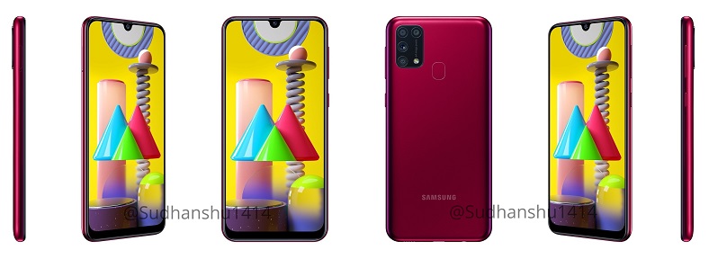 samsung galaxy m31 render