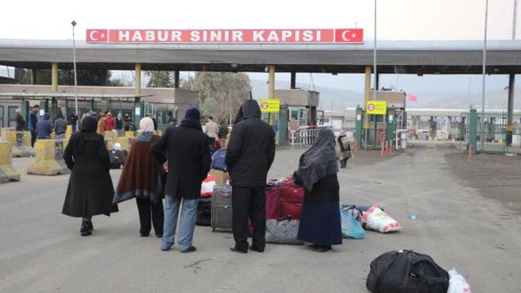 Habur Sınır Kapısı, Corona Virüsü Nedeniyle Kapatıldı